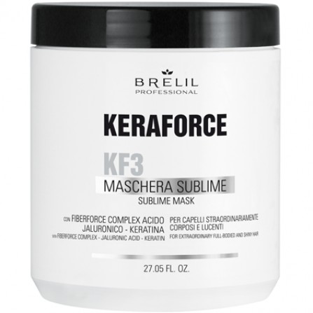Brelil Maschera Sublime Keraforce Mask  Кератинова маска за коса 800мл 